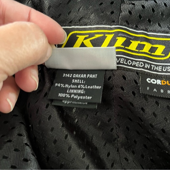 Klim Dakar Off road Motorcycle black Pants - Picture 9 of 15